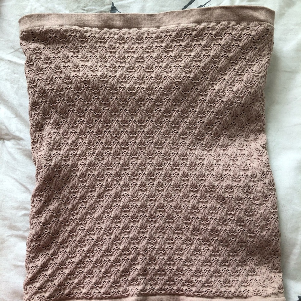 Free People Honey Textured Tube Top
